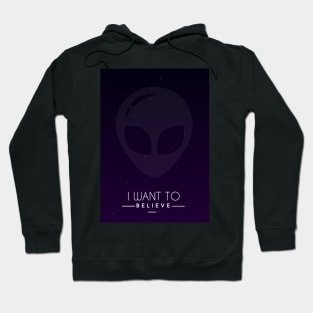 I Want to Believe Hoodie